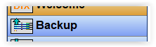 Bouton Backup